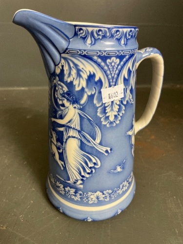 Blue and White Jug