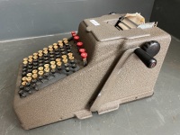 Old metal adding machine - 3