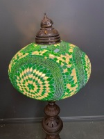 Moroccan mosaic standing lamp - 3