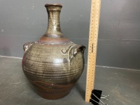 Glazed Pottery Urn - 2