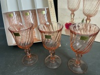 Set of 6 French red wine glasses by Rosaline - 2