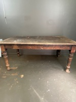 Large farm house table - 3