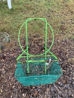 Vintage Metal Laundry Trolley - no basket - 2