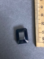 16.5 carat rectangle cut SAPPHIRE Gemstone