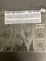 Nearly 2000 Year old Post HAN Dynasty China coin collection