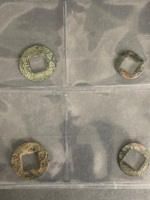 Nearly 2000 Year old Post HAN Dynasty China coin collection - 2