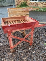 Rustic Laundry Trolley - 2