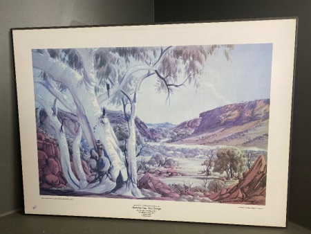 Albert Namatjira Decorative Print on Compressed Board