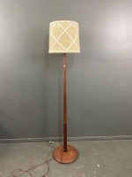 Mid Century Danish teak floor lamp