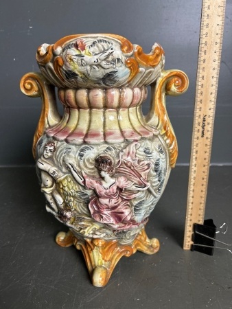 Vintage Italian Capodamonte Vase