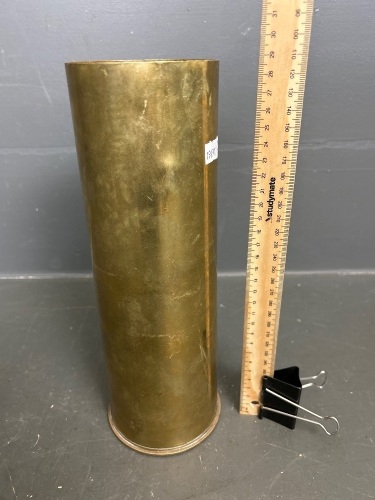 Brass 25P Shell Casing - Stamped 1939