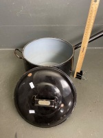 Judge Ware metal cooking pot with lid - 2