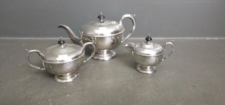 Vintage Hecworth Silver Plated Teapot Set