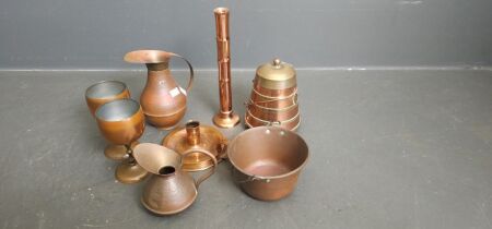 Selection of Copper Kitchenware