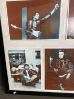 Framed Photos of Rock Legends - 3