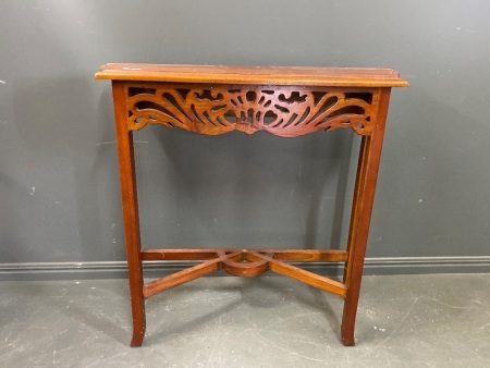 Wooden Side Console / Hall Table