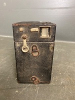 Antique Box Camera and Yashica FX-D Quartz camera - 3