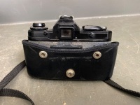 Antique Box Camera and Yashica FX-D Quartz camera - 6