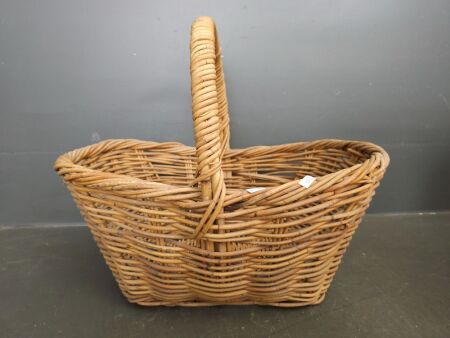 Handled Cane Basket