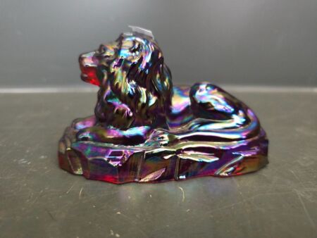 Carnival Glass Lion