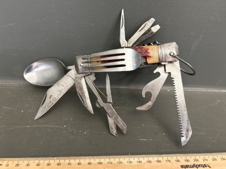 Folding Pocket Camping Multitool Knife