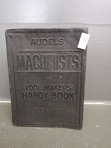 Audels Machinists And Tool Makers Handy Book