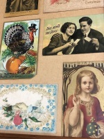 Collection of 20 Antique Framed Postcards - Mainly from USA - 4