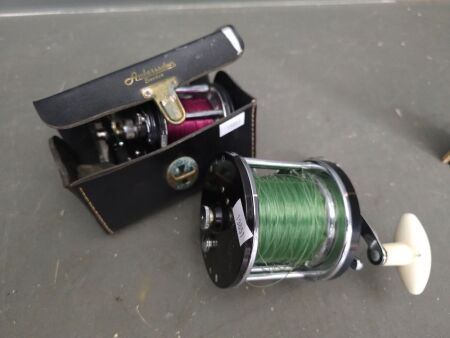 2 Vintage Fishing Reels - True Temper and Alvey