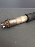 Brass Telescope with Leather Detail - 2