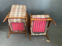 Pair of Mid Century Reclining Chairs - 3