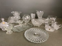 Enormous lot of Quality Crystal and Glassware