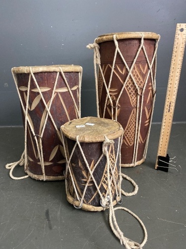 Trio of Drums