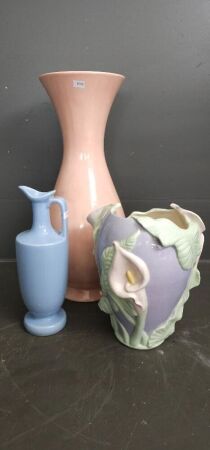 3 Ceramic Vases