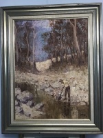 Weekenders - Large Framed Oil by Bill Offord