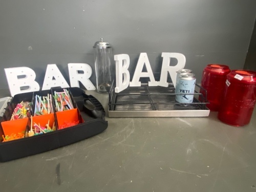 Selection of Barware