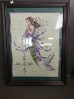 Selection of 3 Artworks 2 Cross Stitched, 1 Diamond Art - 4