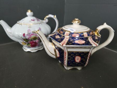 2 Sadler Teapots