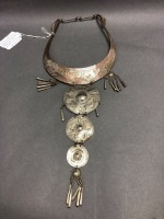Silver Traditional Hill Tribe Neck and Chest Ceremonial Piece