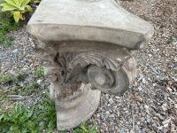 Decorative Fibre Cement Garden Pedestal  - 3