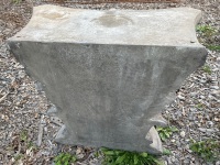 Decorative Fibre Cement Garden Pedestal  - 4