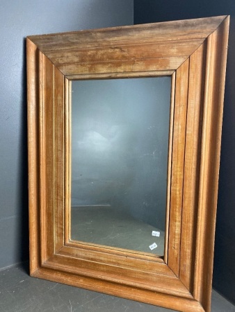 Wall Hanging Mirror in Wooden Frame