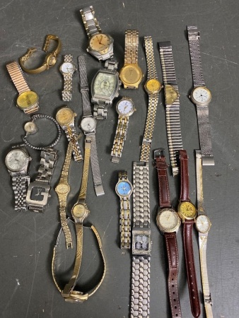 Large Quantity of Watches