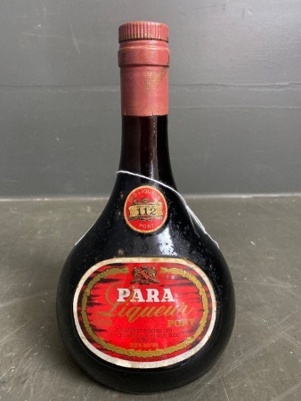 Highly Collectable Vintage Para Liqueur Port - B Seppelt & Sons, Adelaide - Number 112