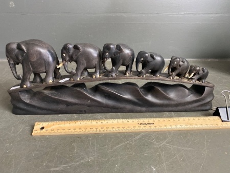 Vintage Timber Elephant Bridge