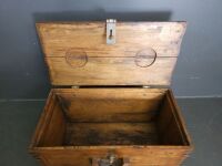 Vintage Wooden Box marked W80II AN - 2