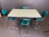 Retro Mid Century Table and Chairs