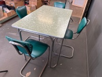 Retro Mid Century Table and Chairs - 3