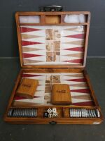 Coca Cola Backgammon Set