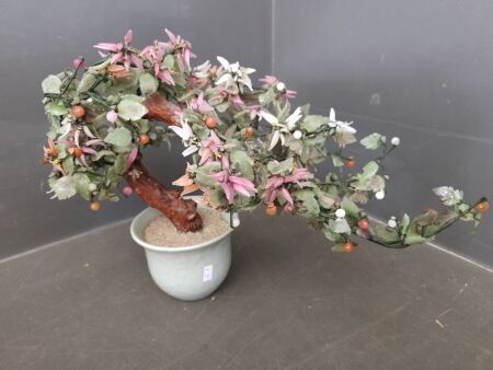 Large Peking Glass Cherry Blossom Bonsai