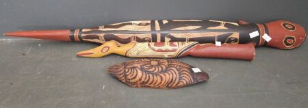 3 Aboriginal Decorative Pieces